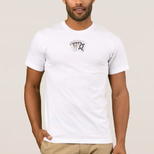 T-shirt Mantenha o póquer da calma e do jogo