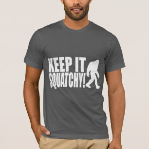 T-SHIRT MANTENHA-O SQUATCHY! ENCONTRANDO BIGFOOT - BOBO