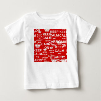 T-shirt Mantenha-se calma e continue ligado