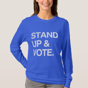T-SHIRT MANTENHA-SE E VOTE