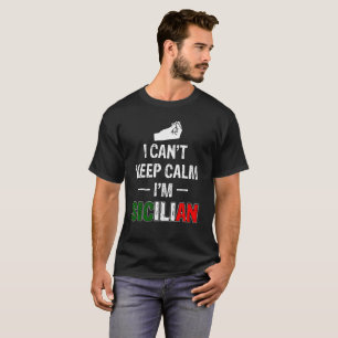 T-shirt Mantenha siciliano calmo