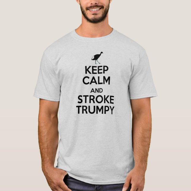 T-SHIRT MANTENHA TRUMPY CALMO (Frente)