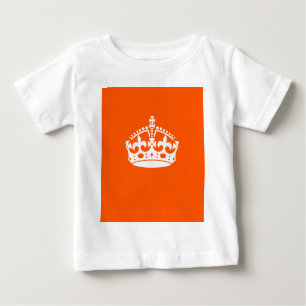 T-shirt Manter Ícone CROWN CALM em Laranja Personalizar is