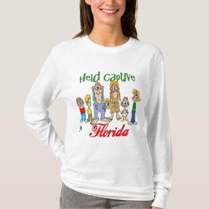 T-shirt Mantida em cativeiro na Flórida
