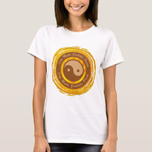 T-shirt Mantra tibetana Yin Yang