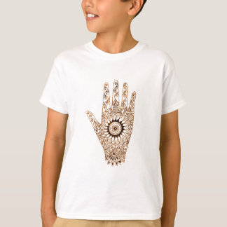 T-shirt Mão/Hamsa do Henna