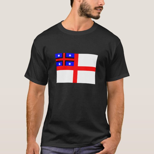 T-shirt maori da bandeira de Nova Zelândia (Frente)