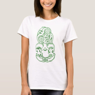 T-shirt maori do esboço de Hei-Tiki