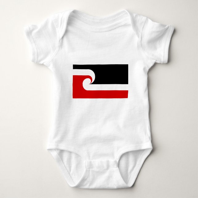 T-shirt Maori Flag (Frente)