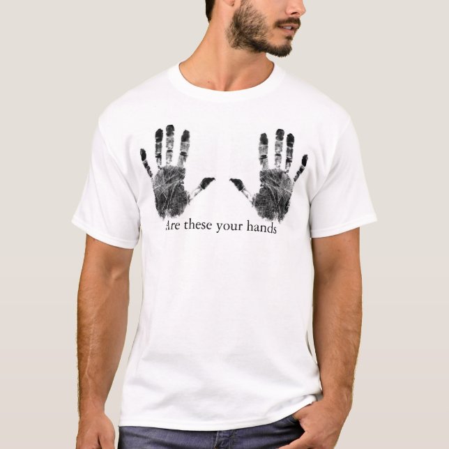 T-shirt mãos (Frente)