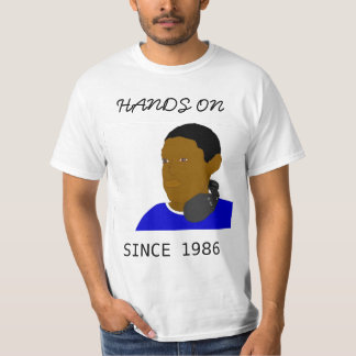 T-shirt Mãos 1986 (liso)