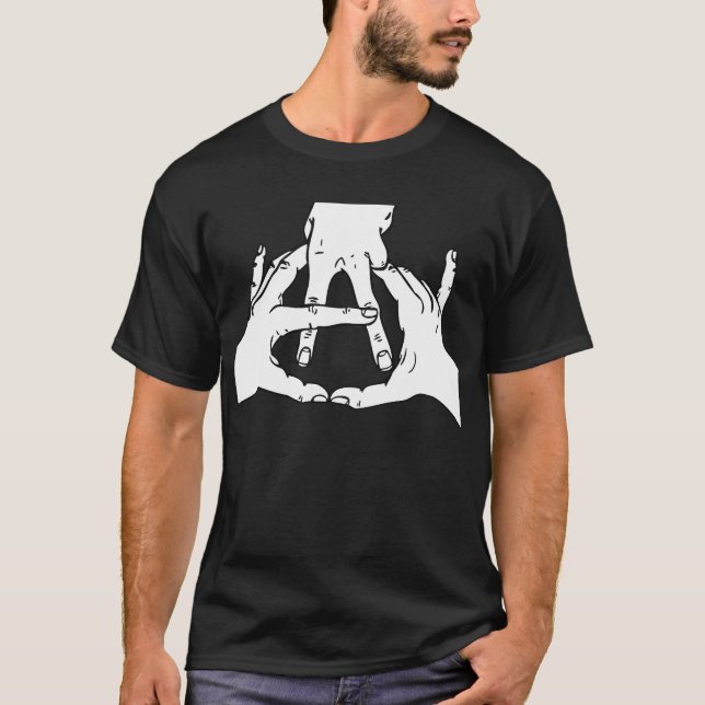 T-shirt Mãos da anarquia (Frente)