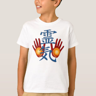 T-shirt Mãos de Reiki