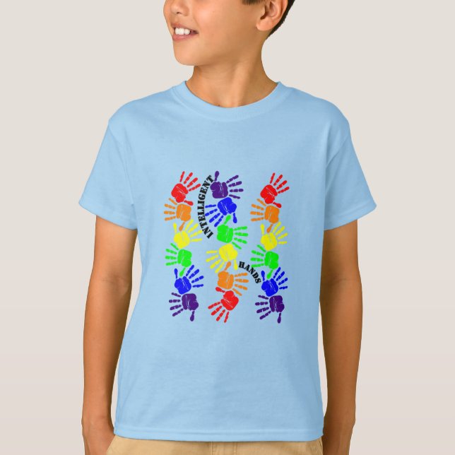 T-Shirt MÃOS INTELIGENTES (Frente)