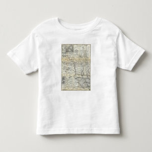 T-shirt Mapa correto de Dakota