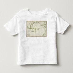 T-shirt mapa da cintura do vulcão