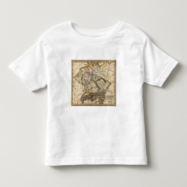 T-shirt Mapa da Europa Oriental (Frente)