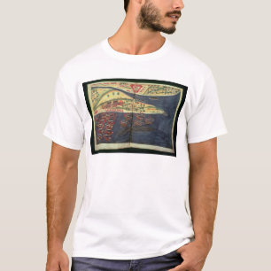 T-shirt Mapa da exploração de Surat
