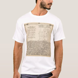 T-shirt Mapa da seção de T24S R3031E Tulare County