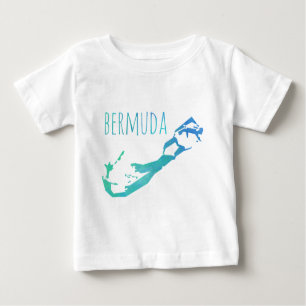 T-shirt Mapa de Bermuda