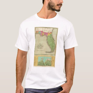 T-shirt Mapa de Florida