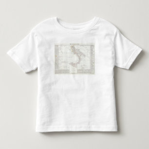 T-shirt Mapa de Italia