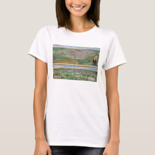 T-shirt Mapa de Toledo e de Valladolid, 'de Civitates Orbi