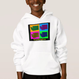 T-shirt Mapa de Washington