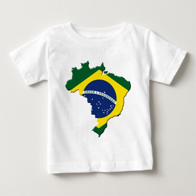 T-shirt mapa do Brasil (Frente)