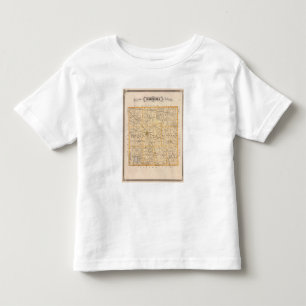T-shirt Mapa do Condado de Marshall