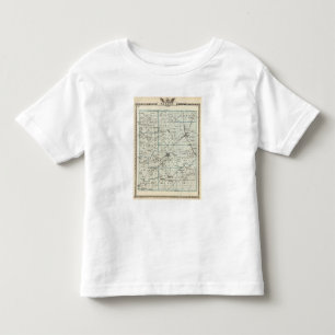 T-shirt Mapa do Condado de Saline