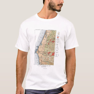 T-shirt Mapa do estudo geológico dos E.U.