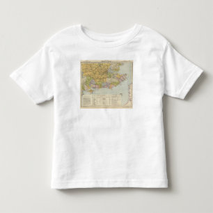 T-shirt Mapa Inglaterra do marco decisivo, Wales 6