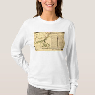 T-shirt Mapa panorâmico (língua espanhola)