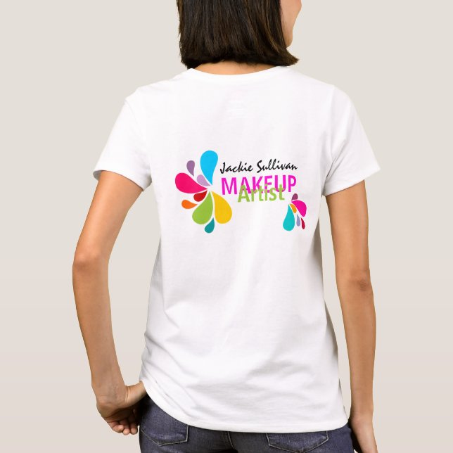 T-shirt Maquilhador ou pintor (Verso)