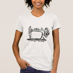 T-shirt Máquina de Costura Vintage