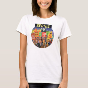T-shirt Máquinas de lixar de Bernie em 2016
