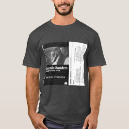 T-shirt Máquinas de lixar de Bernie - nós superaremos