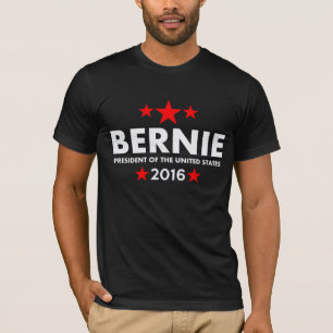 T-shirt Máquinas de lixar de Bernie para o presidente 201