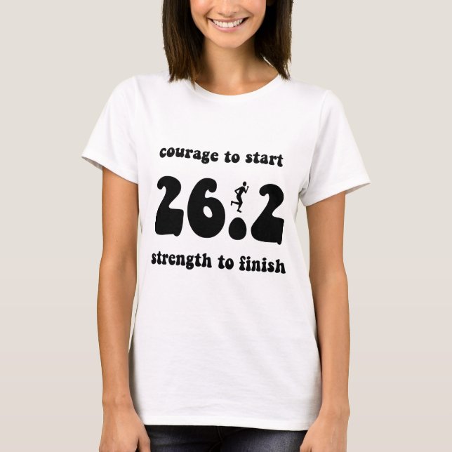 T-shirt Maratona inspirada (Frente)