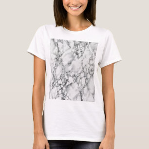 T-Shirt Marble Branco