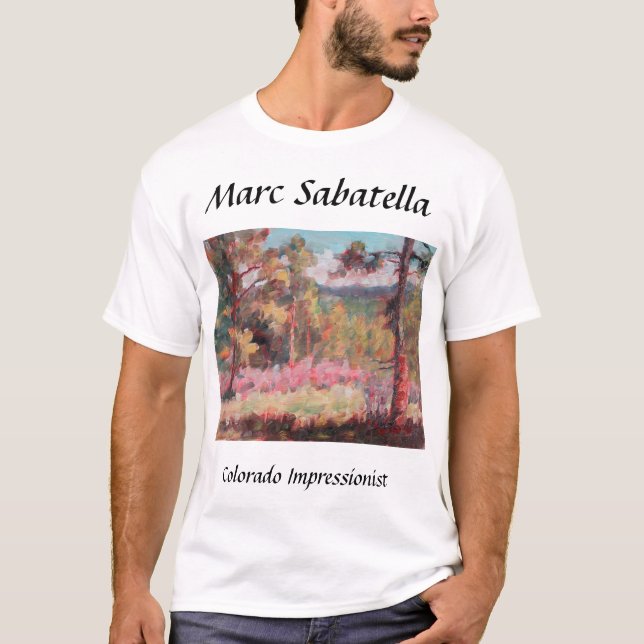 T-shirt Marc Sabatella - impressão de Colorado (Frente)
