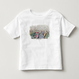 T-shirt Março de uma Versalhes, uma Versalhes das mulhere