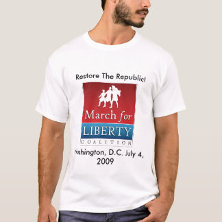 T-shirt Março para a liberdade