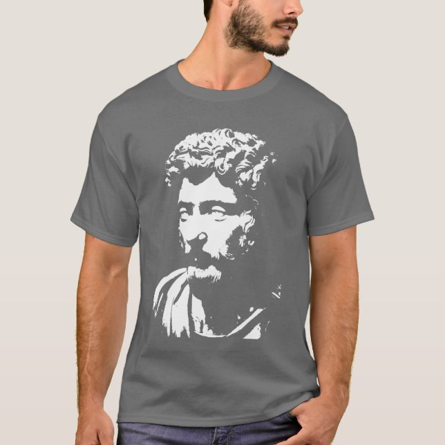 T-shirt Marcus Aurelius Antoninus Augustus (Frente)