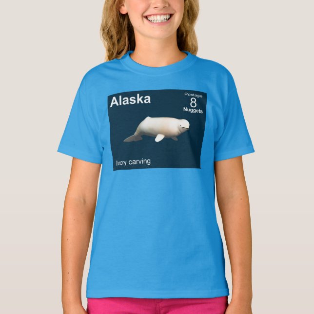 T-shirt Marfim Beluga (Frente)