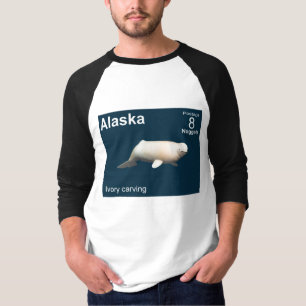 T-shirt Marfim Beluga