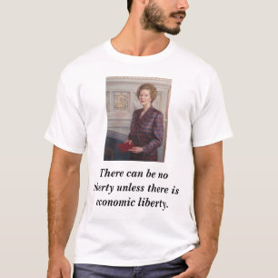 T-shirt Margaret Thatcher na liberdade
