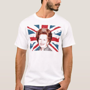 T-SHIRT MARGARET THATCHER UNIÃO JACK