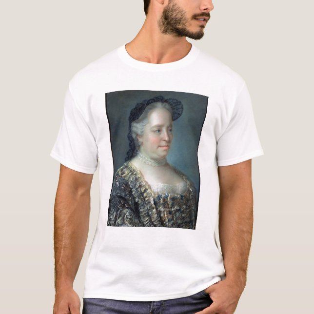 T-shirt Maria Theresa, imperatriz de Áustria, 1762 (Frente)